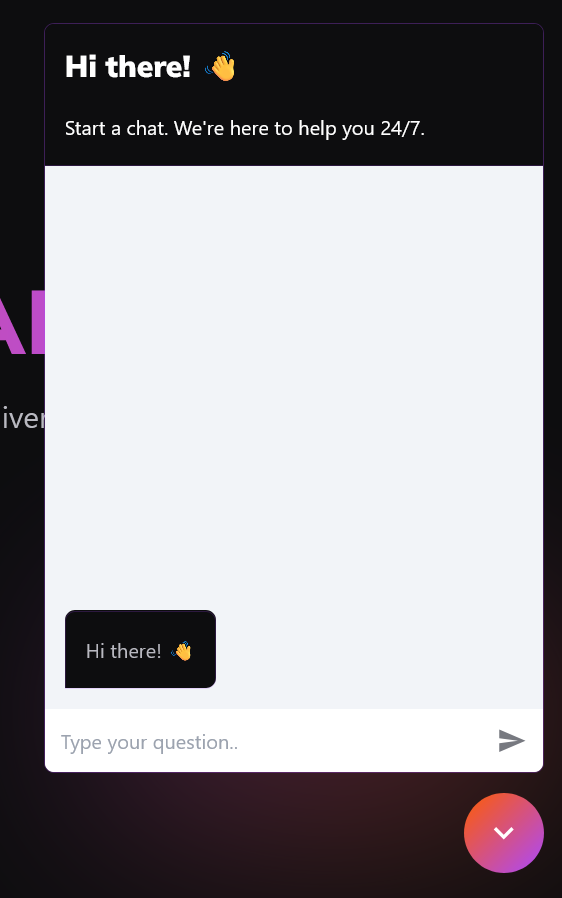 Forma Bot AI Experience