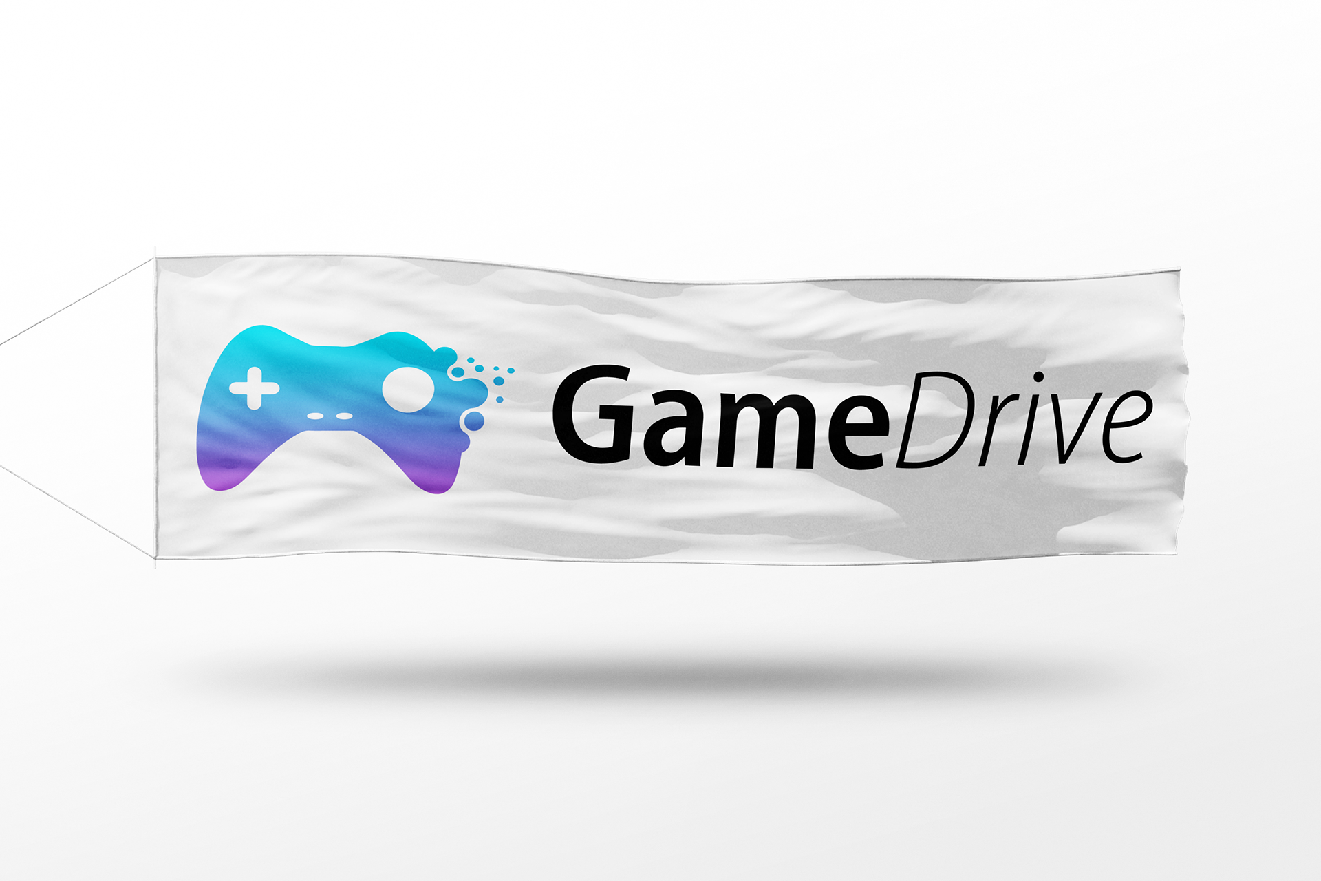 Gamedrive Logo Mockup
