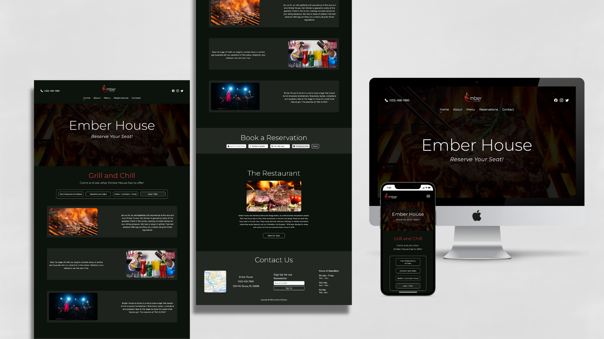 Ember House Website